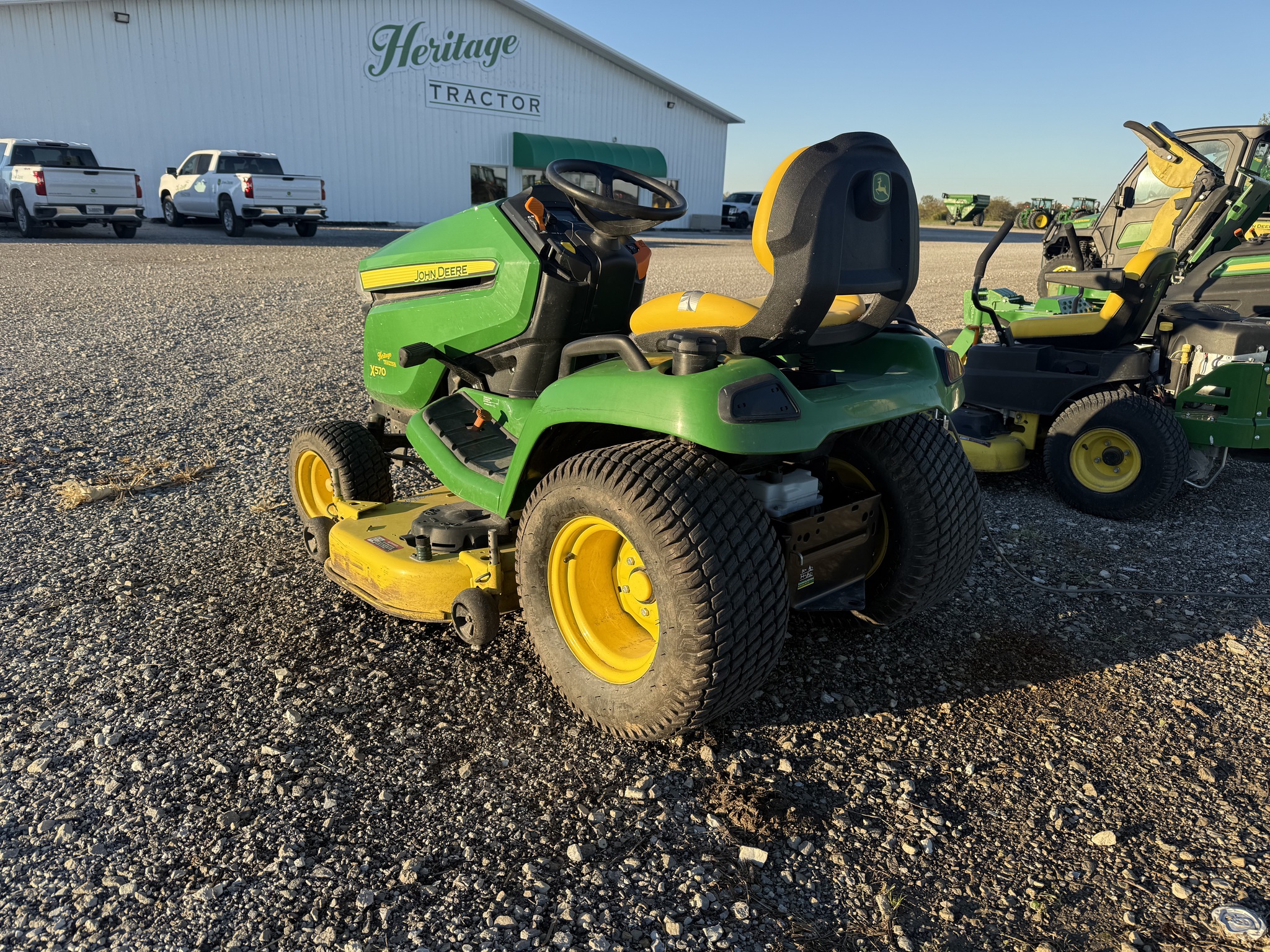 2016 John Deere X570 at Heritage Tractor in Carthage, IL