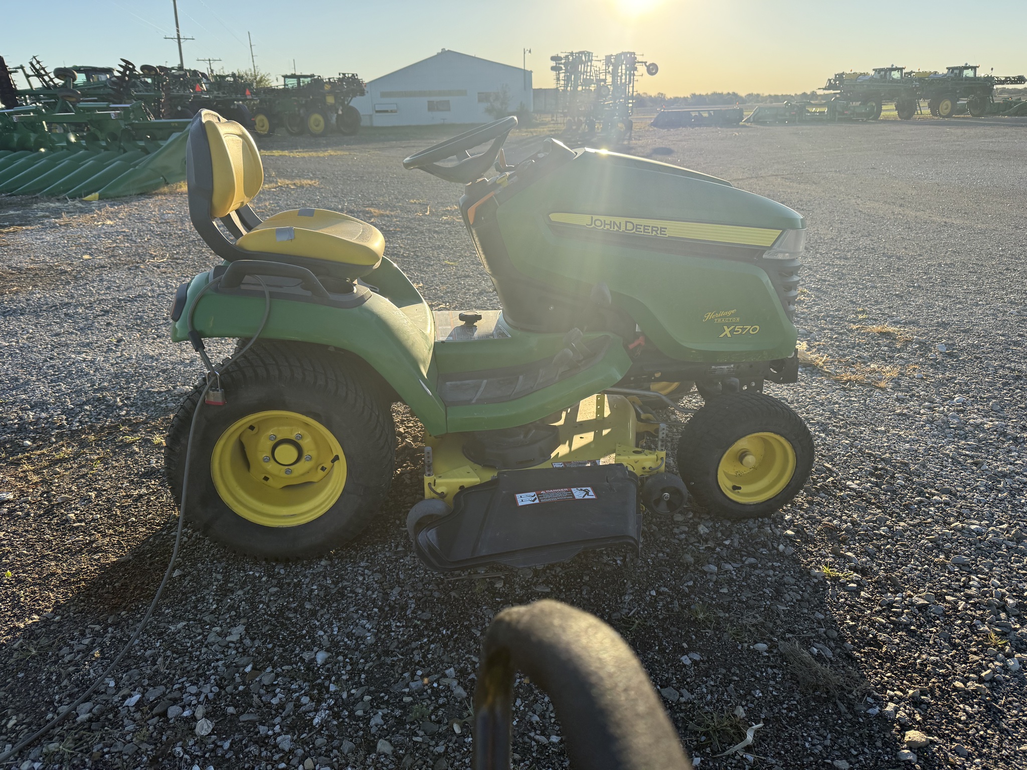  2016 John Deere X570 at Heritage Tractor in Carthage, IL