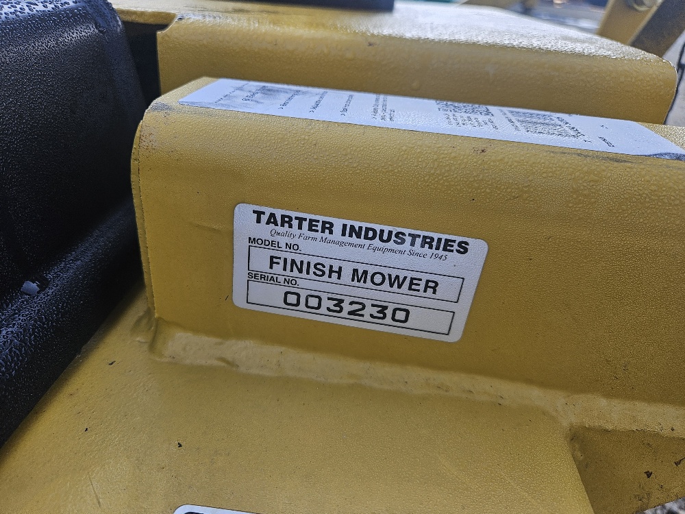 2020 Tarter 6' finish mower Image 4