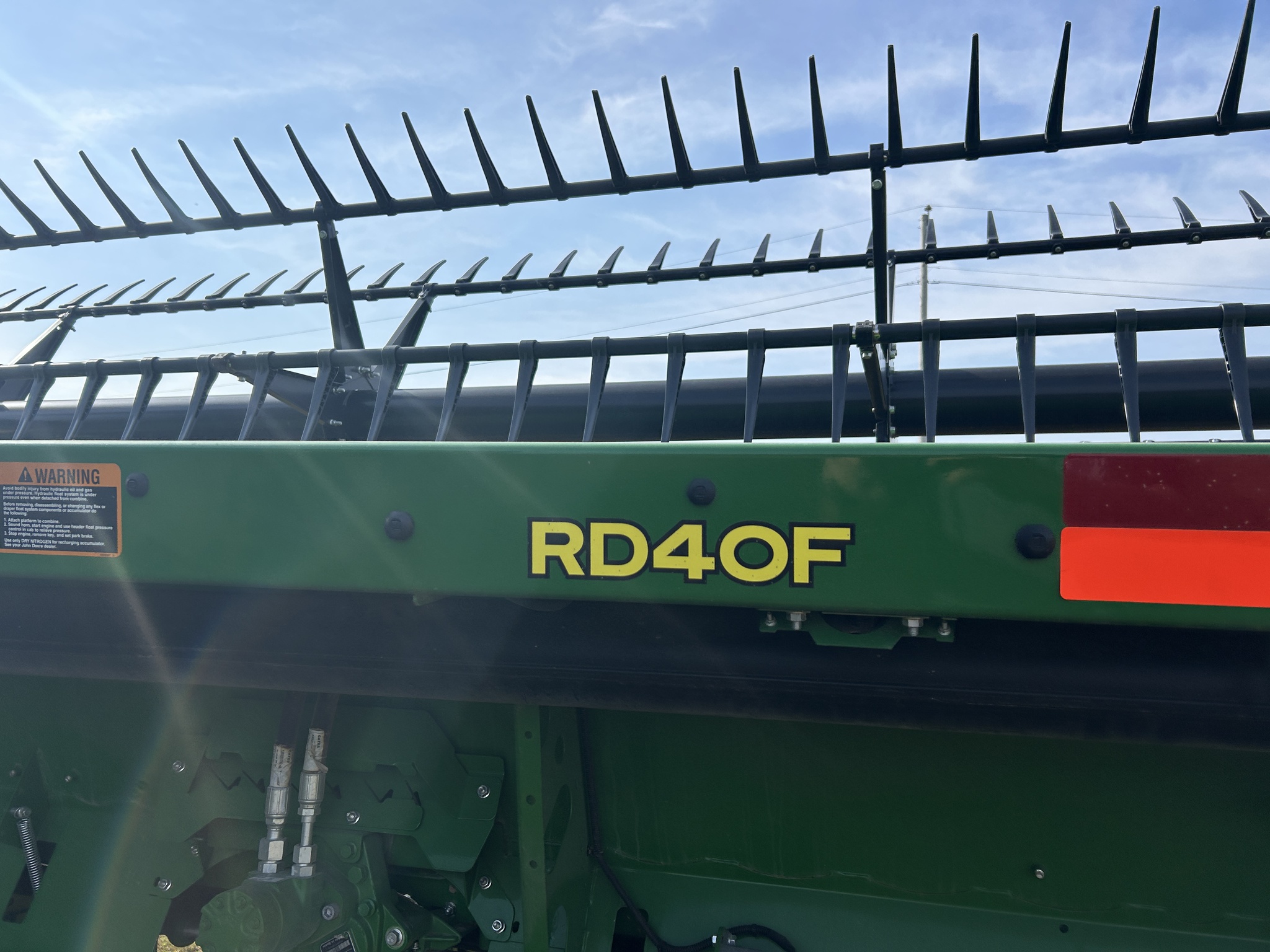  2021 John Deere RD40F at Heritage Tractor in Adrian, MO