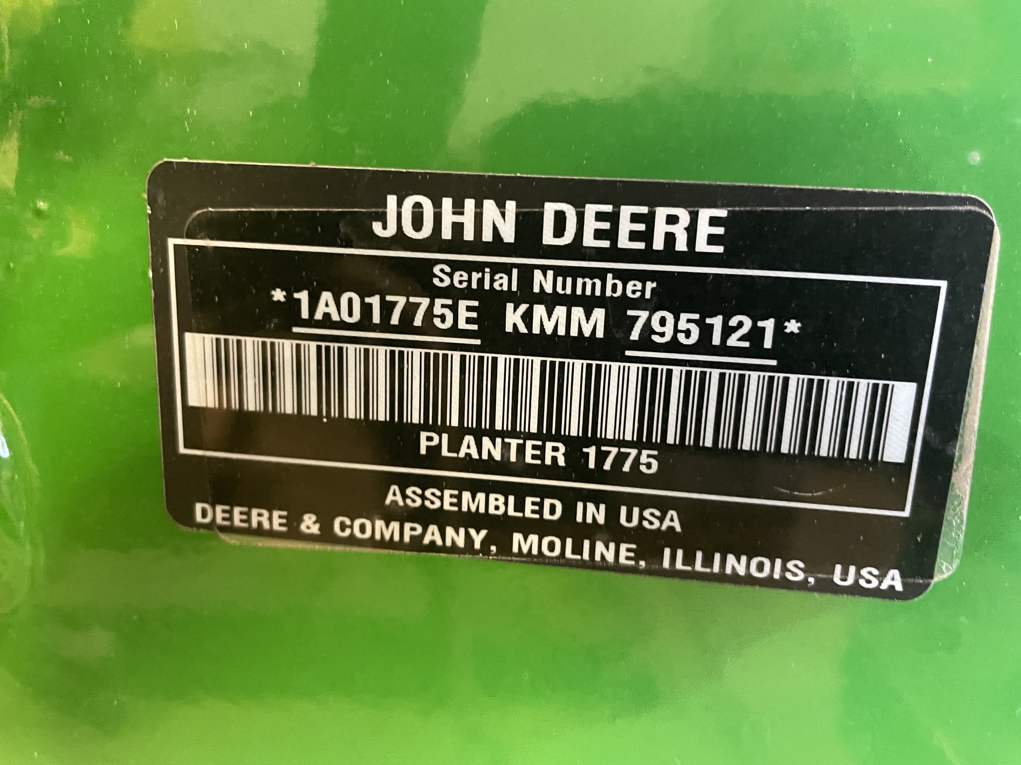 2022 John Deere 1775NT Image 1