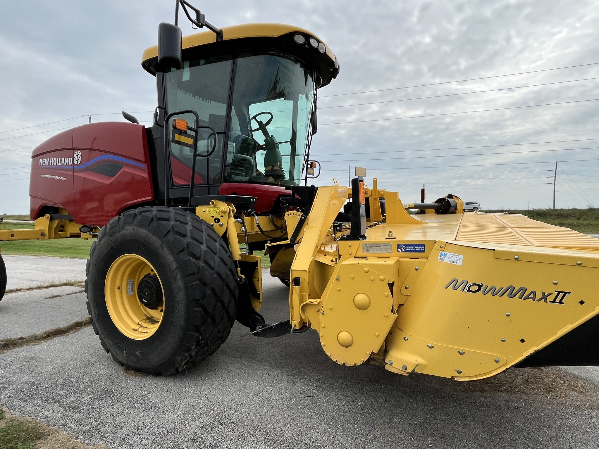  2023 New Holland Speedrower 260 at Heritage Tractor in Rogersville, MO