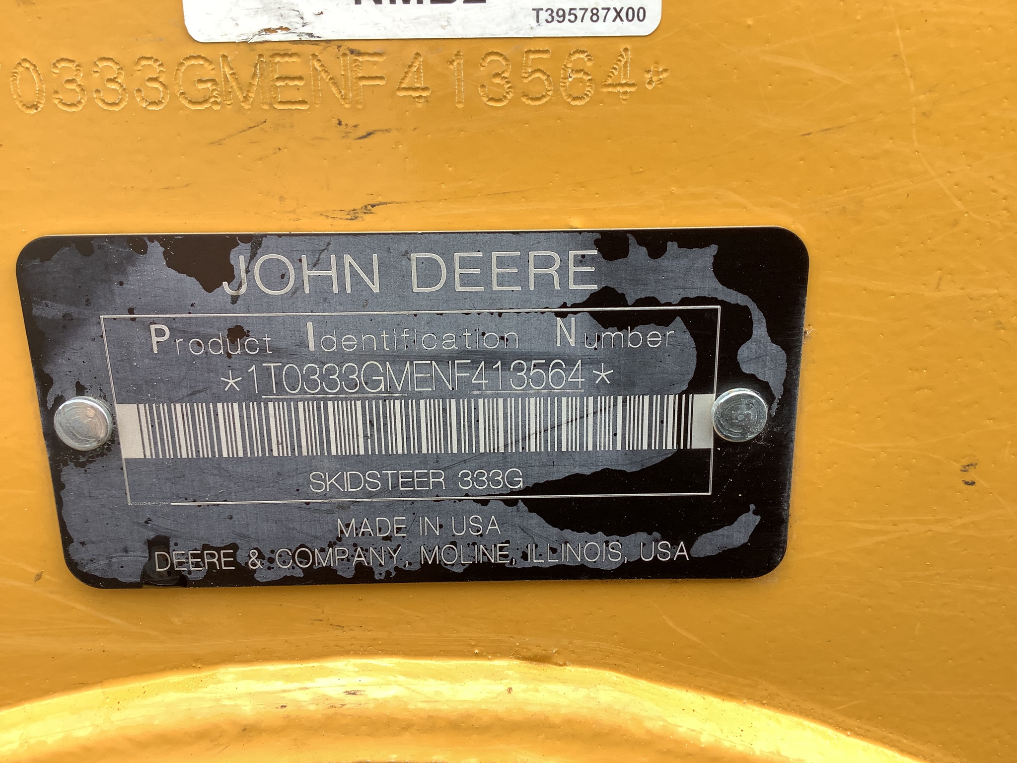 2021 John Deere 333G Image 22