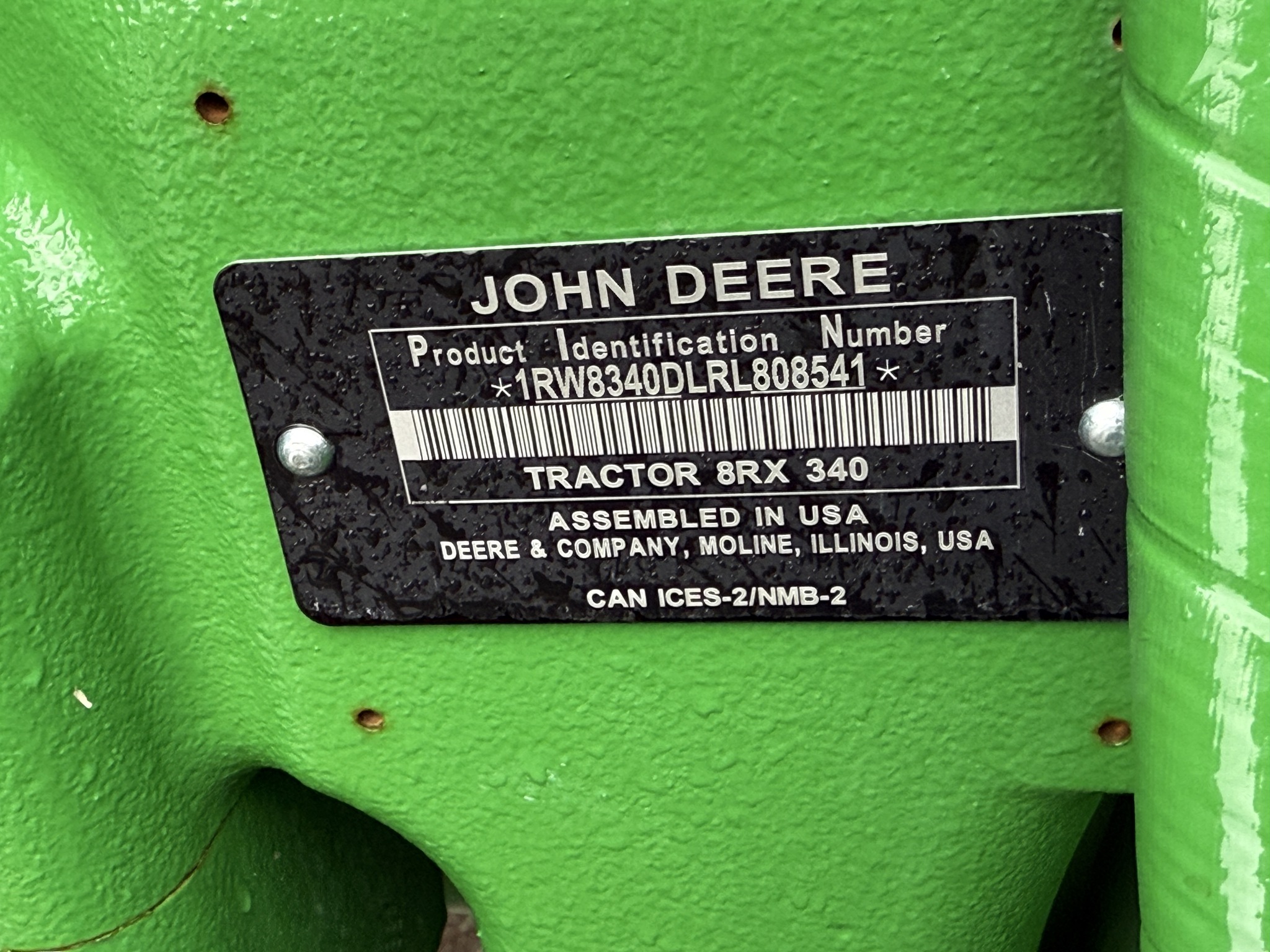 2024 John Deere 8RX 340 Image 46