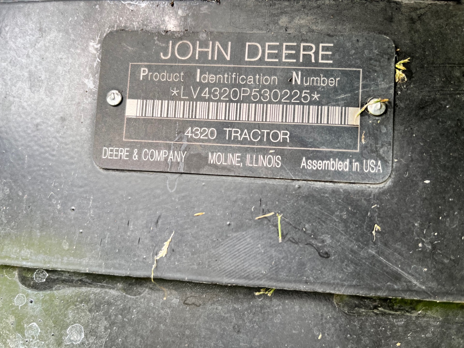 2008 John Deere 4320 Image 7