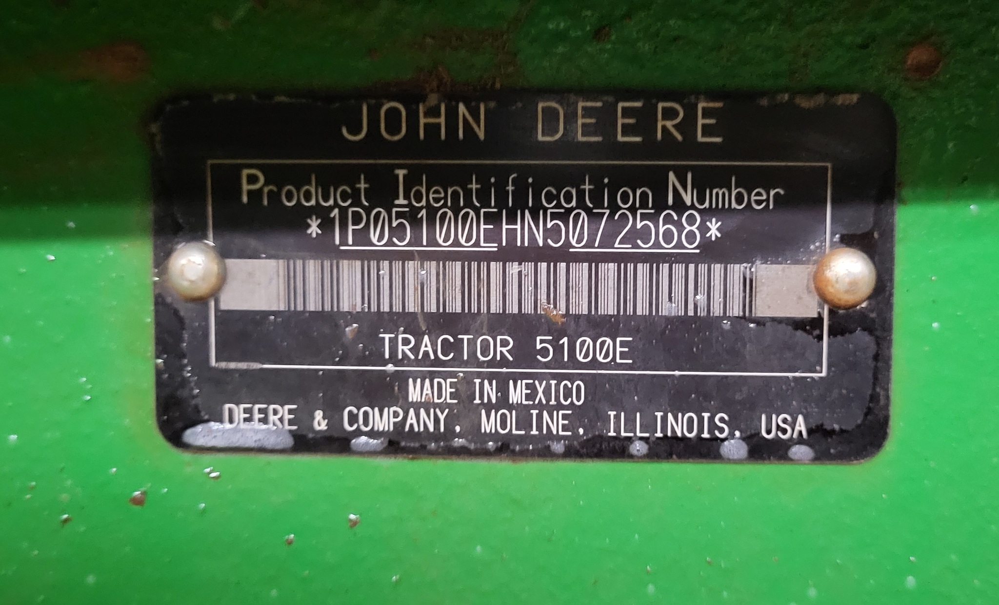 2022 John Deere 5100E Image 12