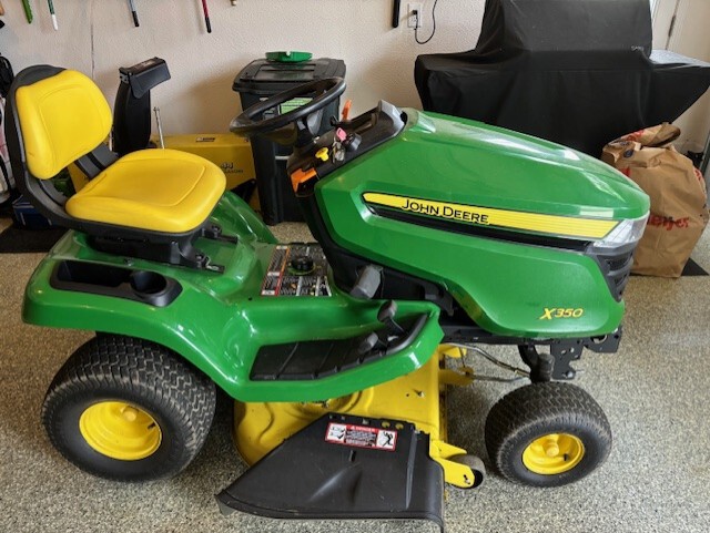 2019 John Deere X350