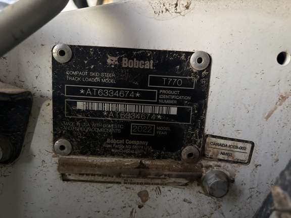 Photo of 2022 Bobcat T770