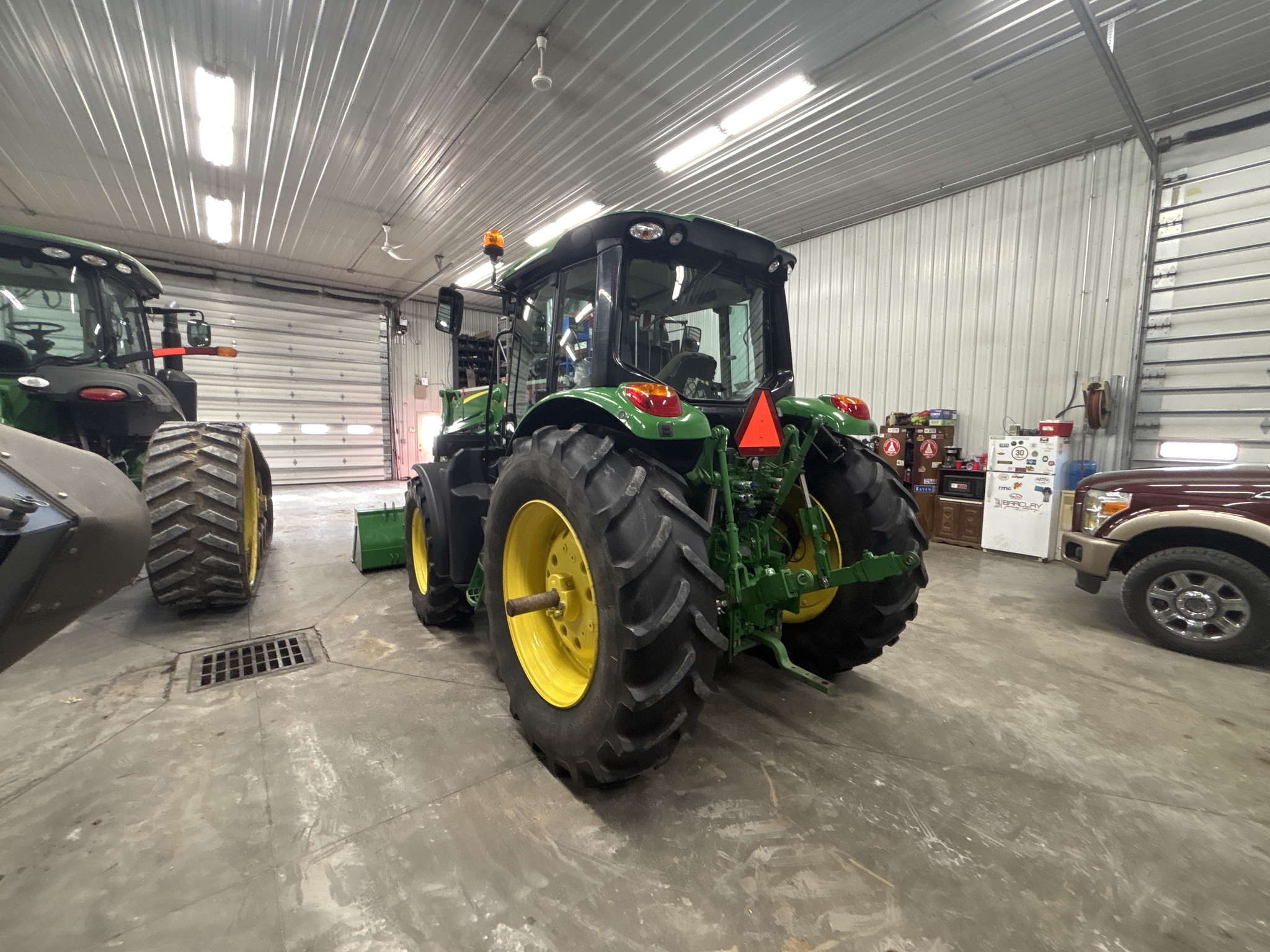 Used 2020 John Deere 6120M Utility Tractors at Koenig Equipment in Urbana, OH - PhotoXL1