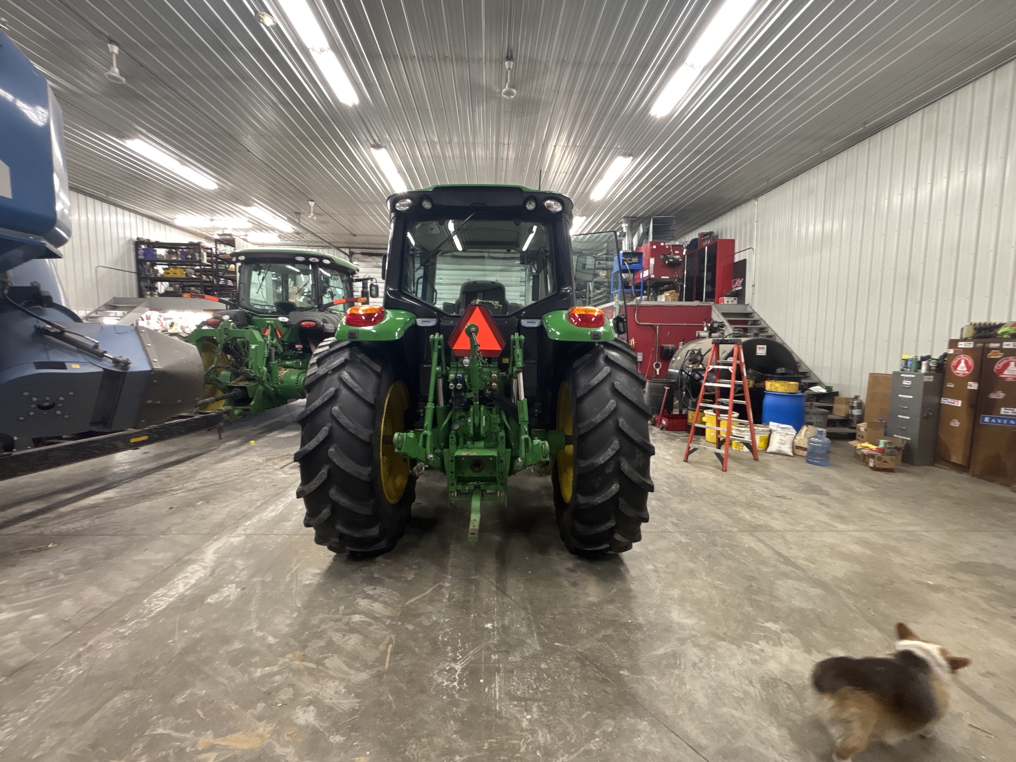 Used 2020 John Deere 6120M Utility Tractors at Koenig Equipment in Urbana, OH - PhotoXL8