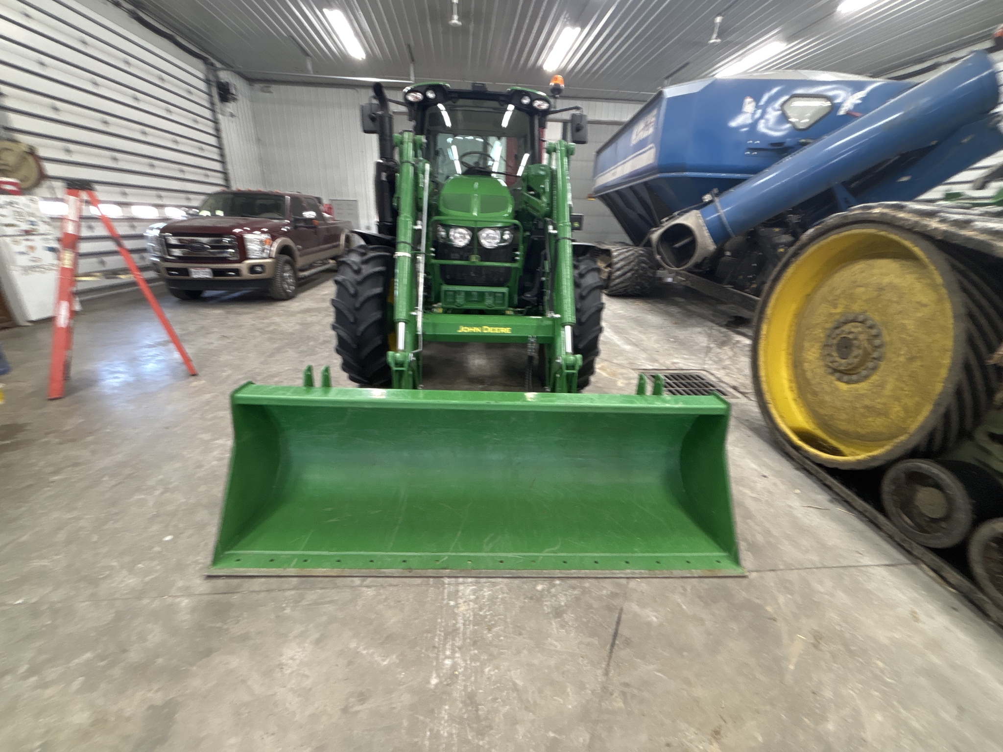 Used 2020 John Deere 6120M Utility Tractors at Koenig Equipment in Urbana, OH - PhotoXL2