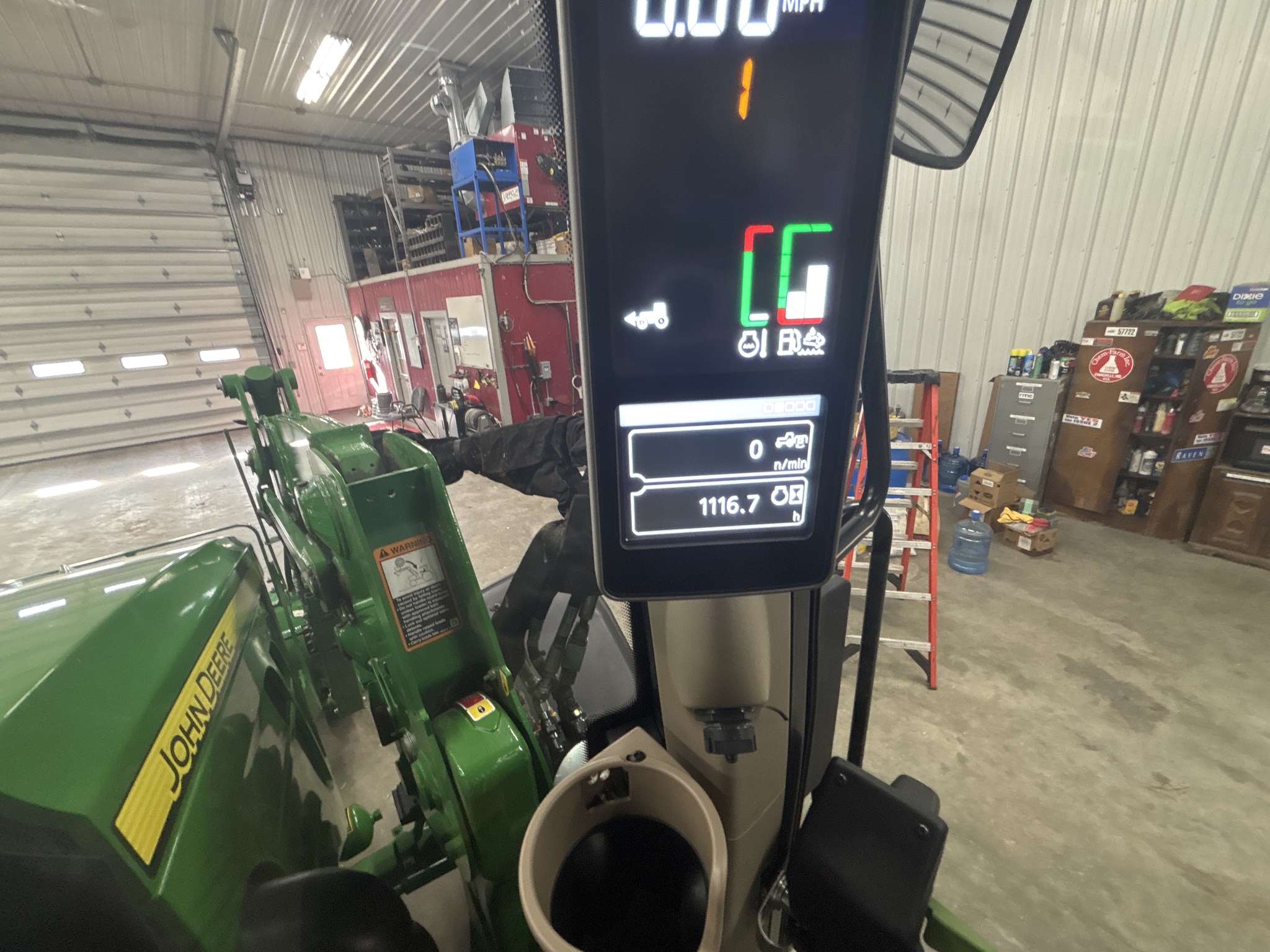 Used 2020 John Deere 6120M Utility Tractors at Koenig Equipment in Urbana, OH - PhotoXL39