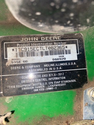 Photo of 2020 John Deere Z915E