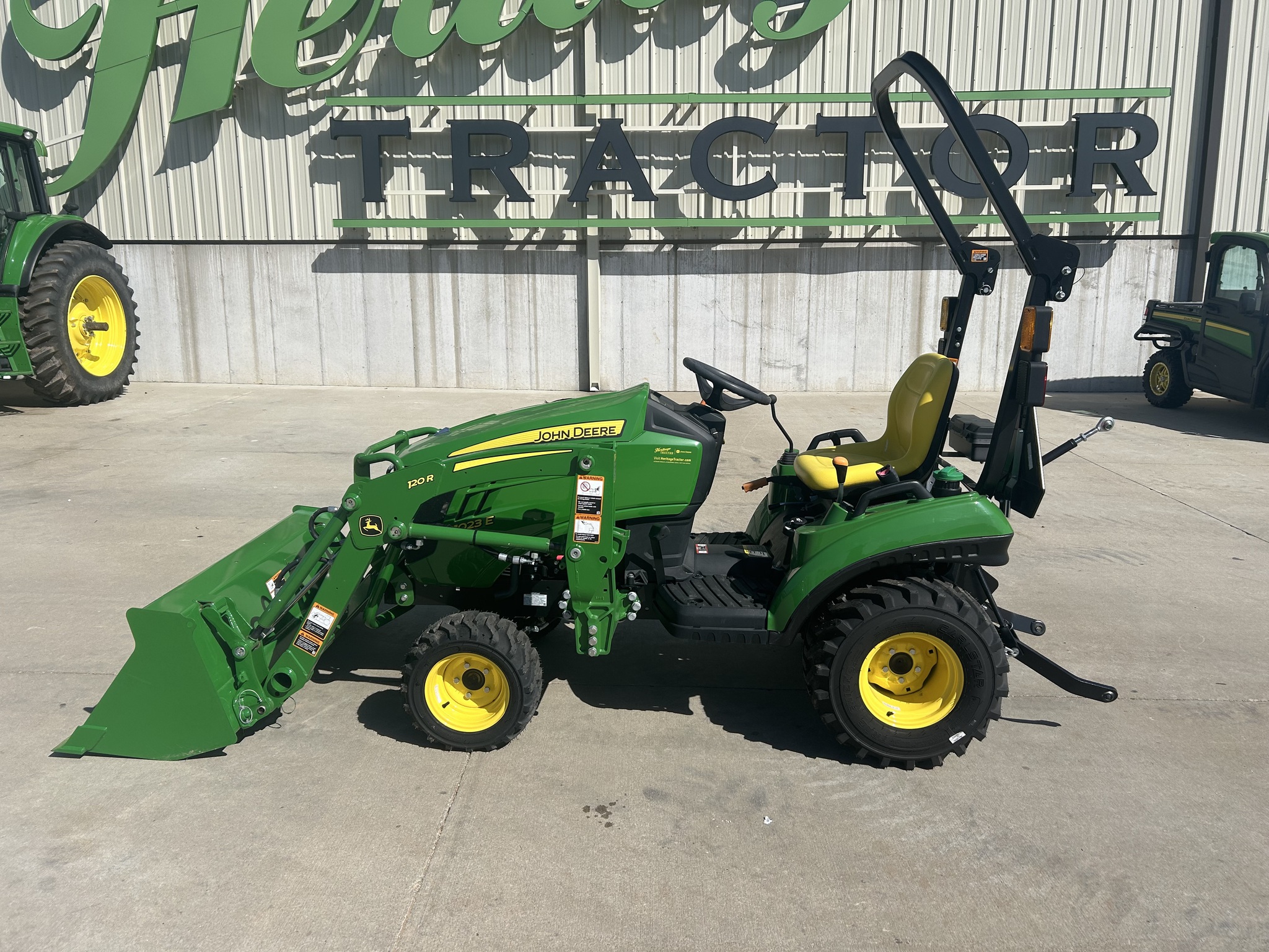  2024 John Deere 1023E at Heritage Tractor in Rogersville, MO