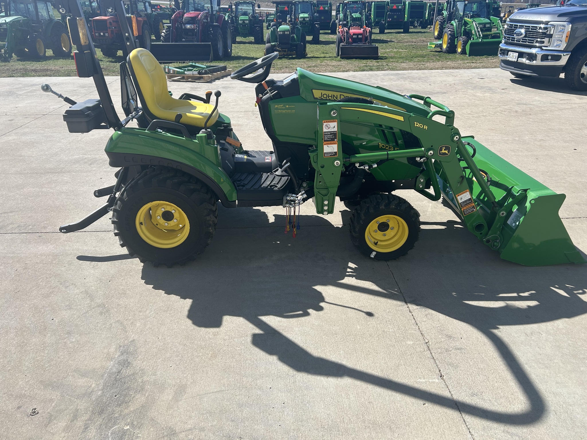  2024 John Deere 1023E at Heritage Tractor in Rogersville, MO