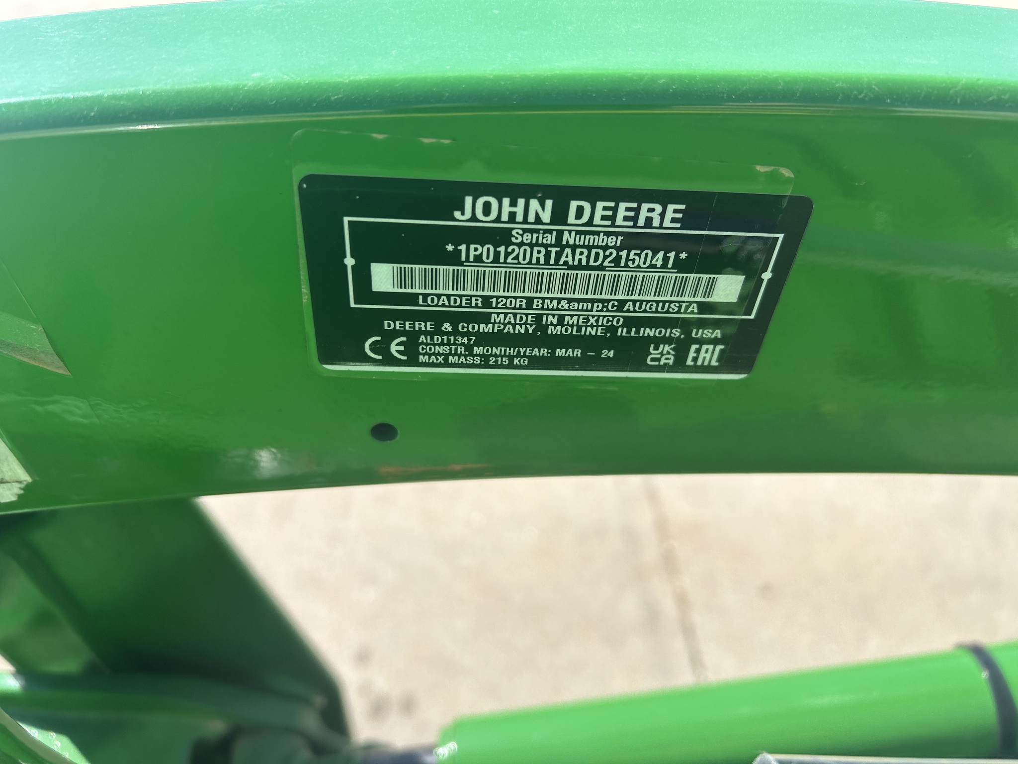  2024 John Deere 1023E at Heritage Tractor in Rogersville, MO