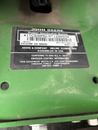 Used 2023 John Deere Z930M Zero Turn Mowers at Koenig Equipment in Tipp City, OH - Photo16