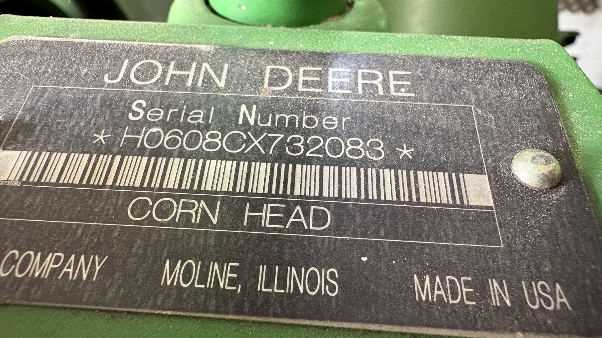 2009 John Deere 608C Image 4