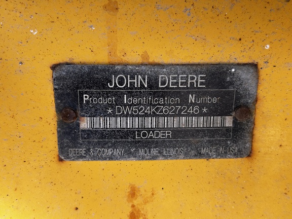 2009 John Deere 524K