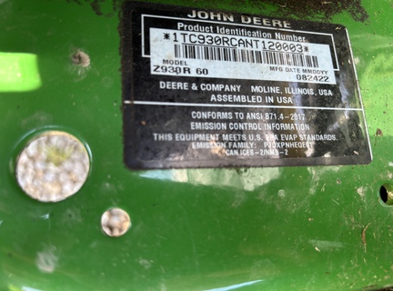 Used 2022 John Deere Z930R Zero Turn Mowers at Koenig Equipment in Urbana, OH - Photo20