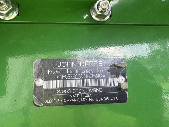 Photo of 2019 John Deere S780