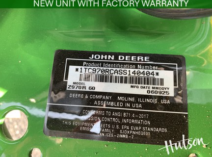 Photo of 2025 John Deere Z970R