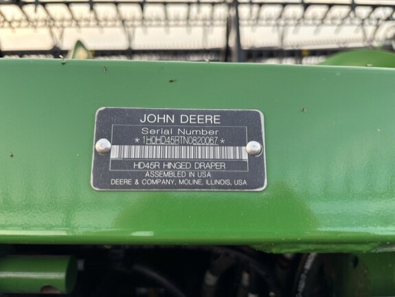 2022 John Deere HD45R