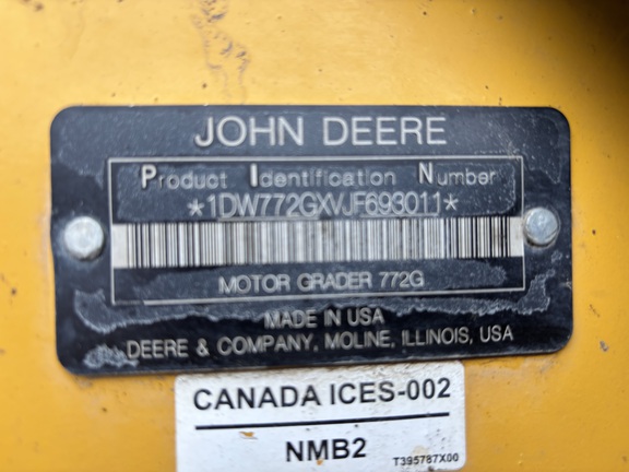 2019 John Deere 772G