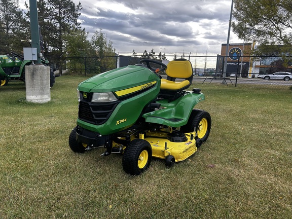 Used 2018 John Deere X384 Lawn & Garden Tractors at Horizon Ag & Turf in Edmonton West, AB - Photo3