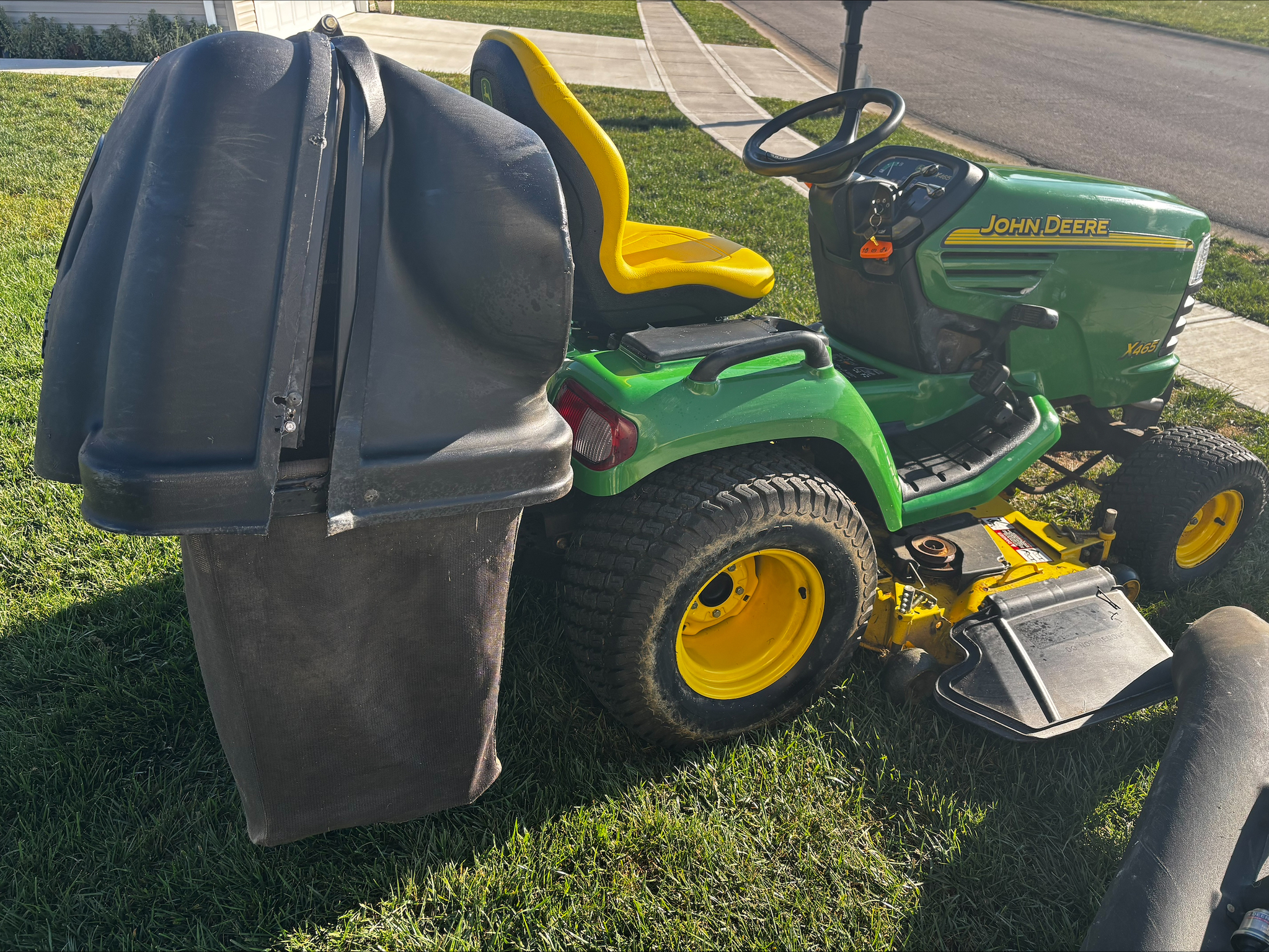 Used 2002 John Deere X465 Lawn & Garden Tractors at Koenig Equipment in Tipp City, OH - PhotoXL4