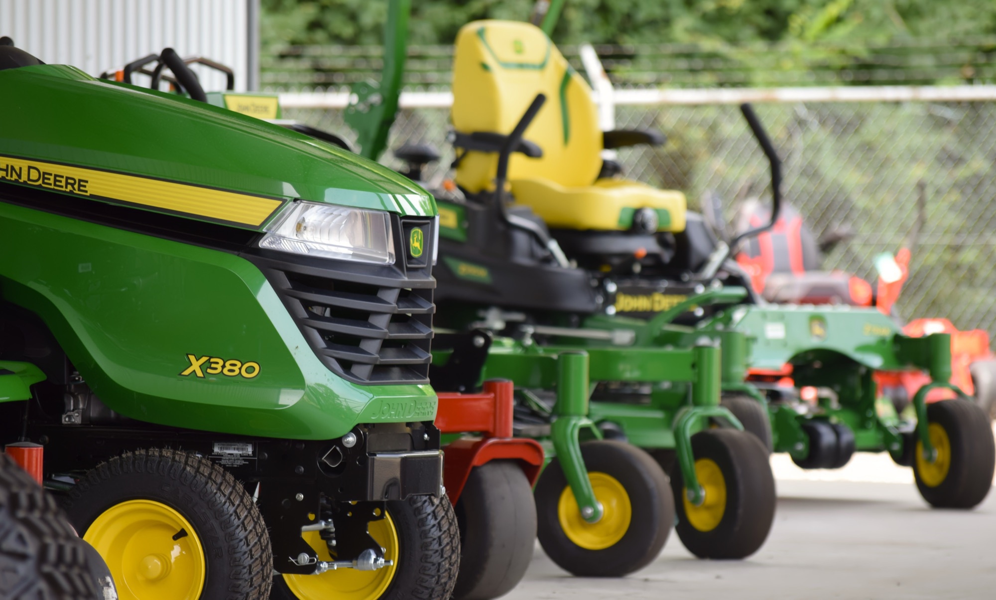 New In-Stock 2025 John Deere X380 Lawn & Garden Tractors at Koenig Equipment in Germantown, OH - PhotoXL1