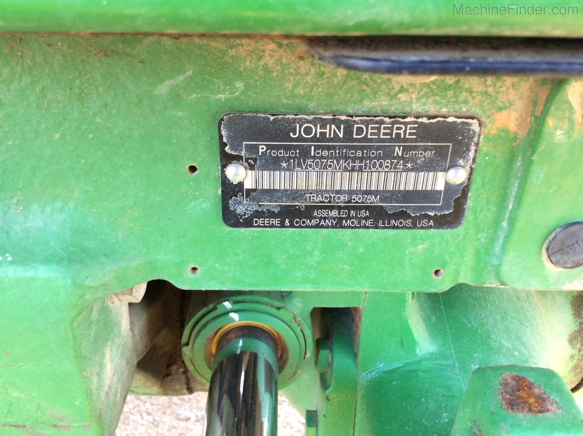 2017 John Deere 5075M Image 11