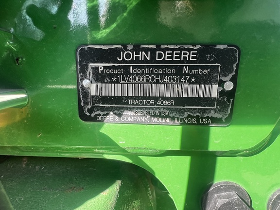 2018 John Deere 4066R - Photo34