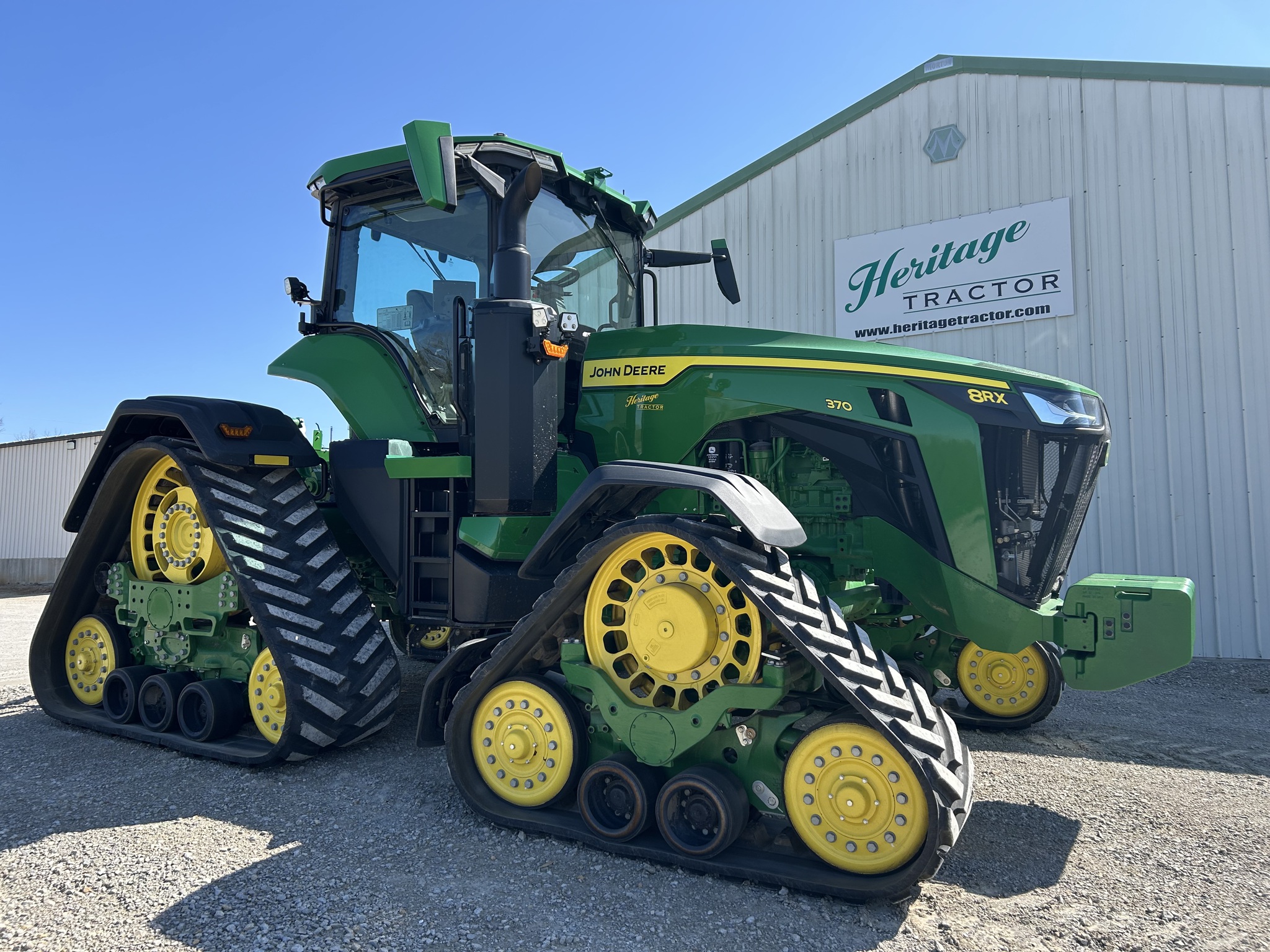  2023 John Deere 8RX 370 at Heritage Tractor in Topeka, KS