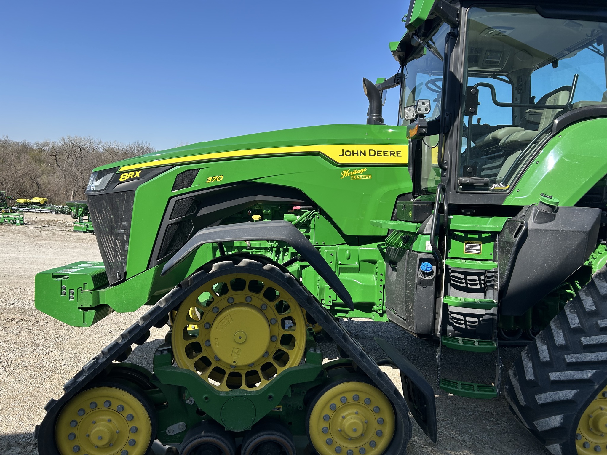  2023 John Deere 8RX 370 at Heritage Tractor in Topeka, KS