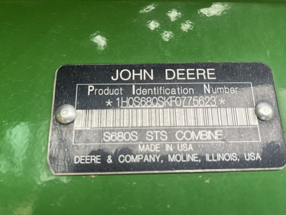 Used 2015 John Deere S680 Combines at Horizon Ag & Turf in Falher, AB - Photo15