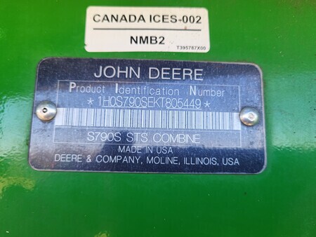 Used 2019 John Deere S790 Combines at Horizon Ag & Turf in Lloydminster, AB - Photo23