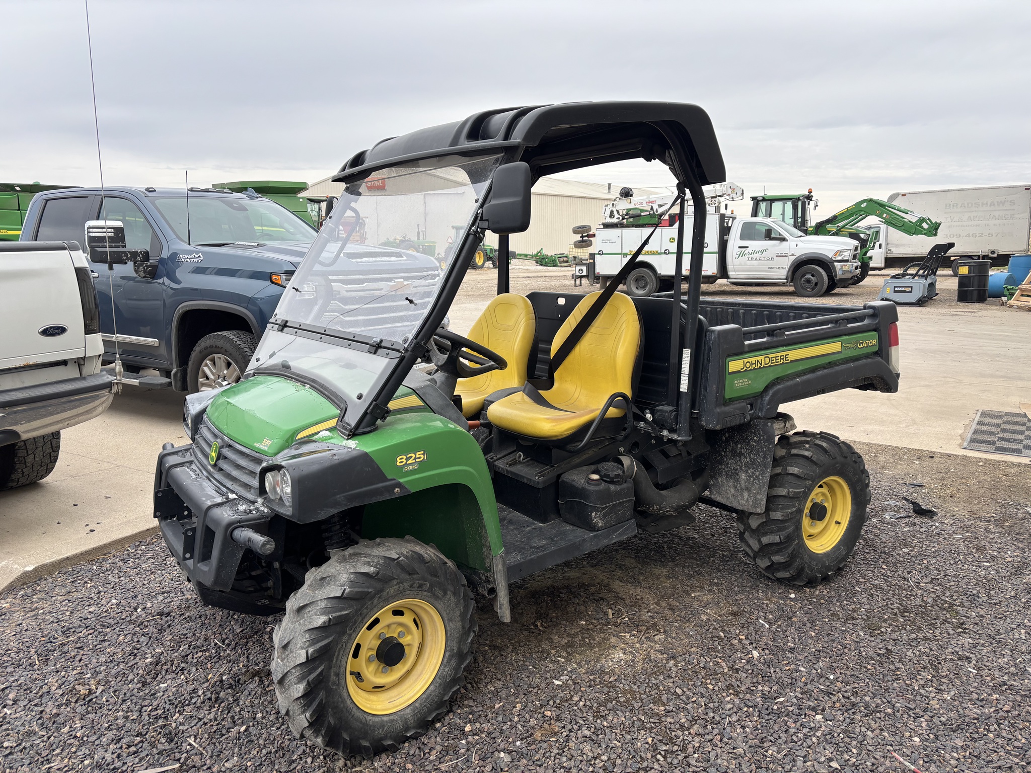  2012 John Deere XUV 825I GREEN at Heritage Tractor in Brimfield, IL
