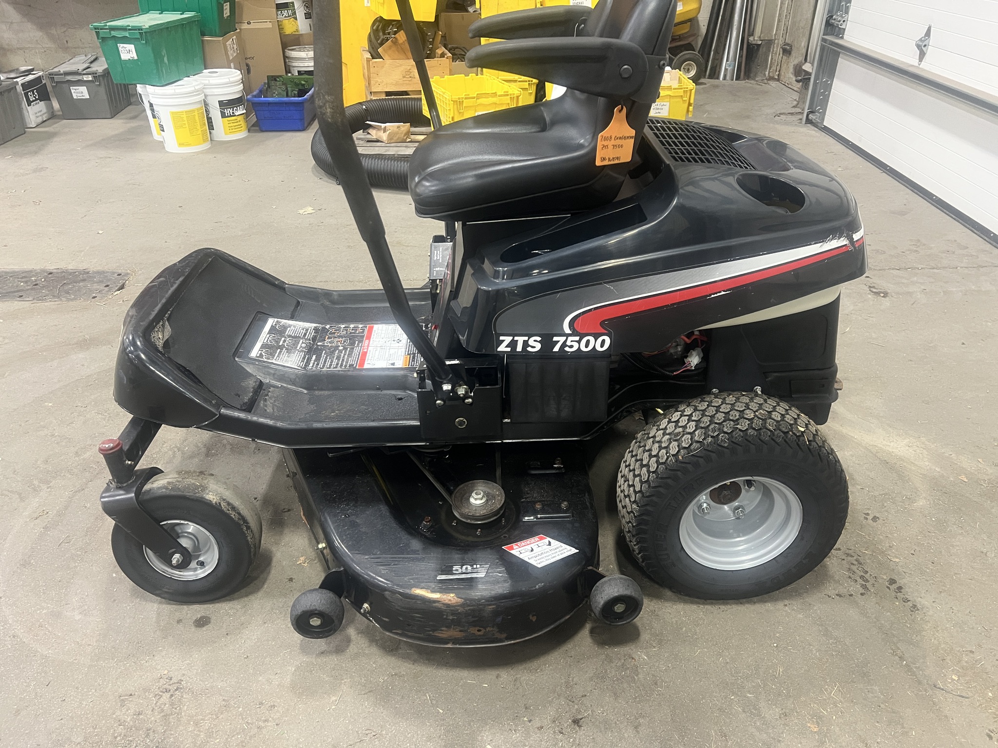 2008 Craftsman zts 7500 Image 2