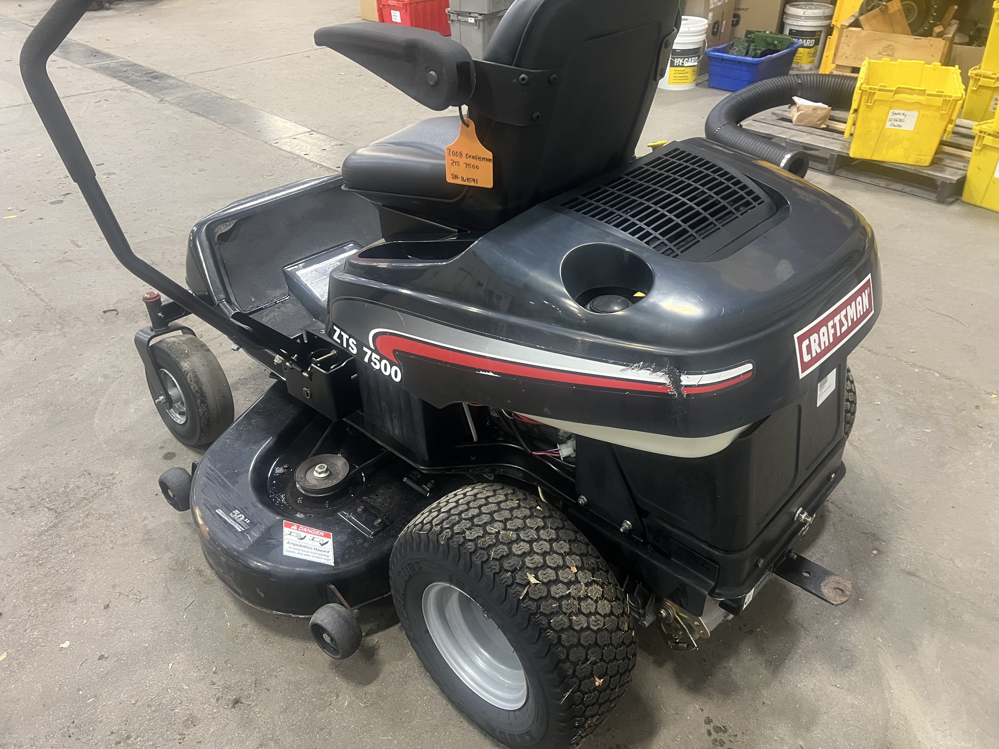 2008 Craftsman zts 7500 Image 3