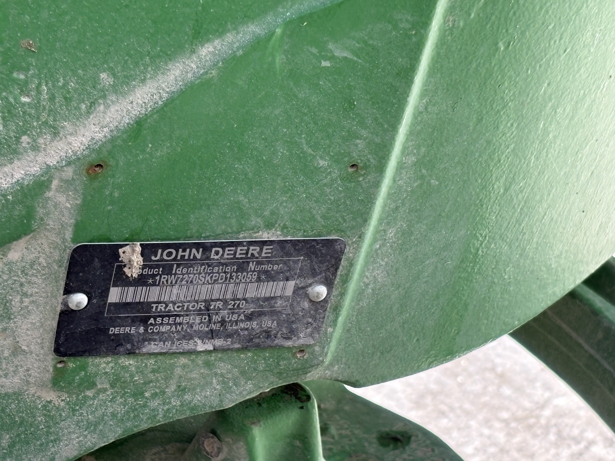 2023 John Deere 7R 270 Image 16