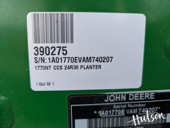 Photo of 2011 John Deere 1770NT CCS