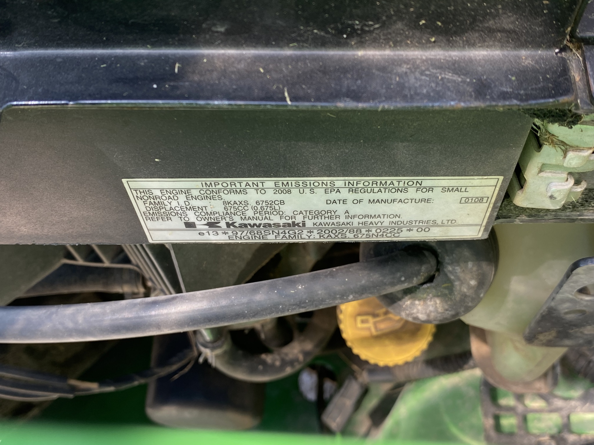 2008 John Deere Z840A Image 16
