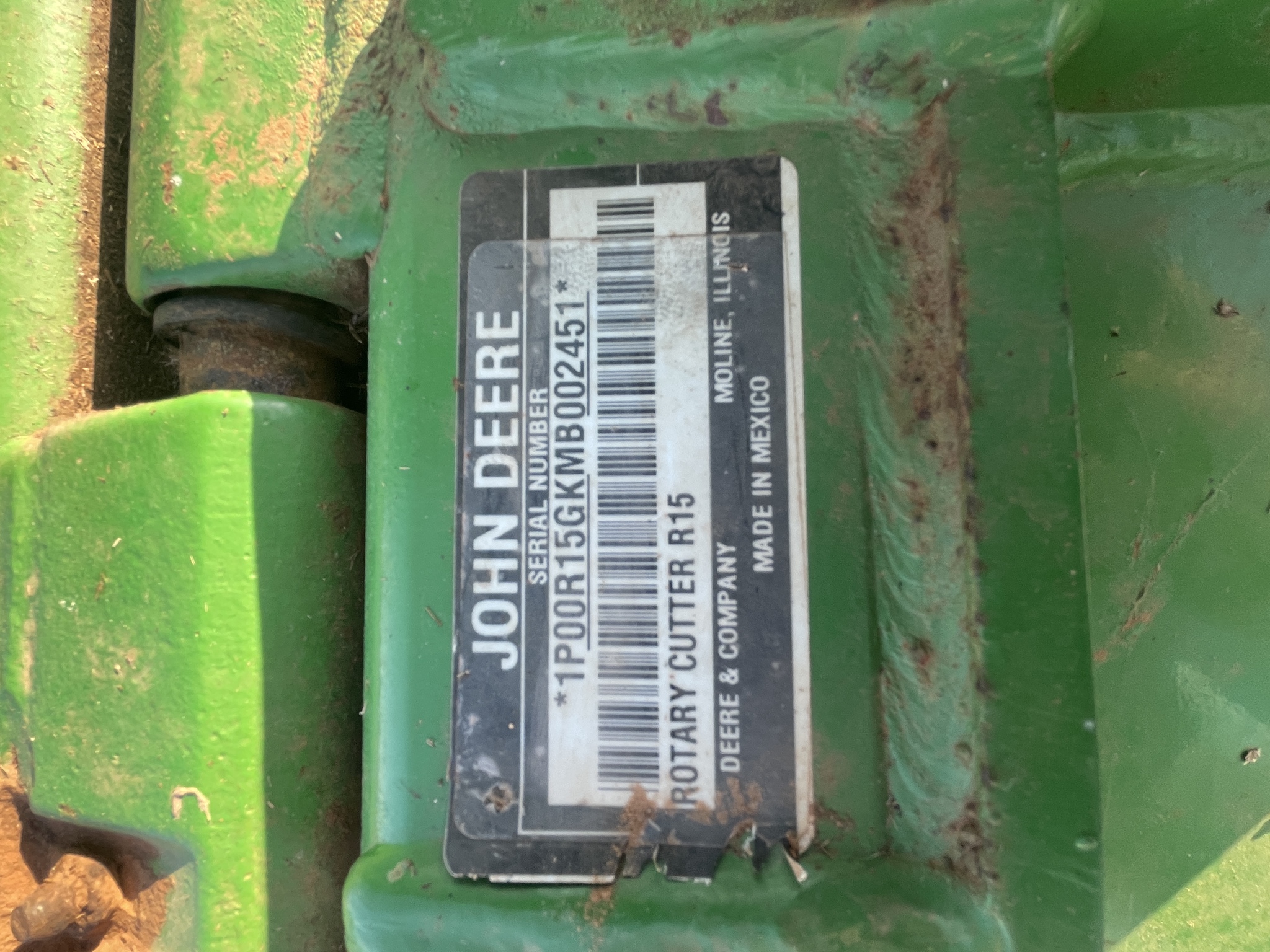 2021 John Deere R15 Image 9