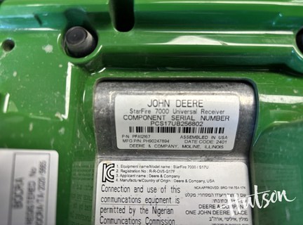Photo of 2024 John Deere SF7000