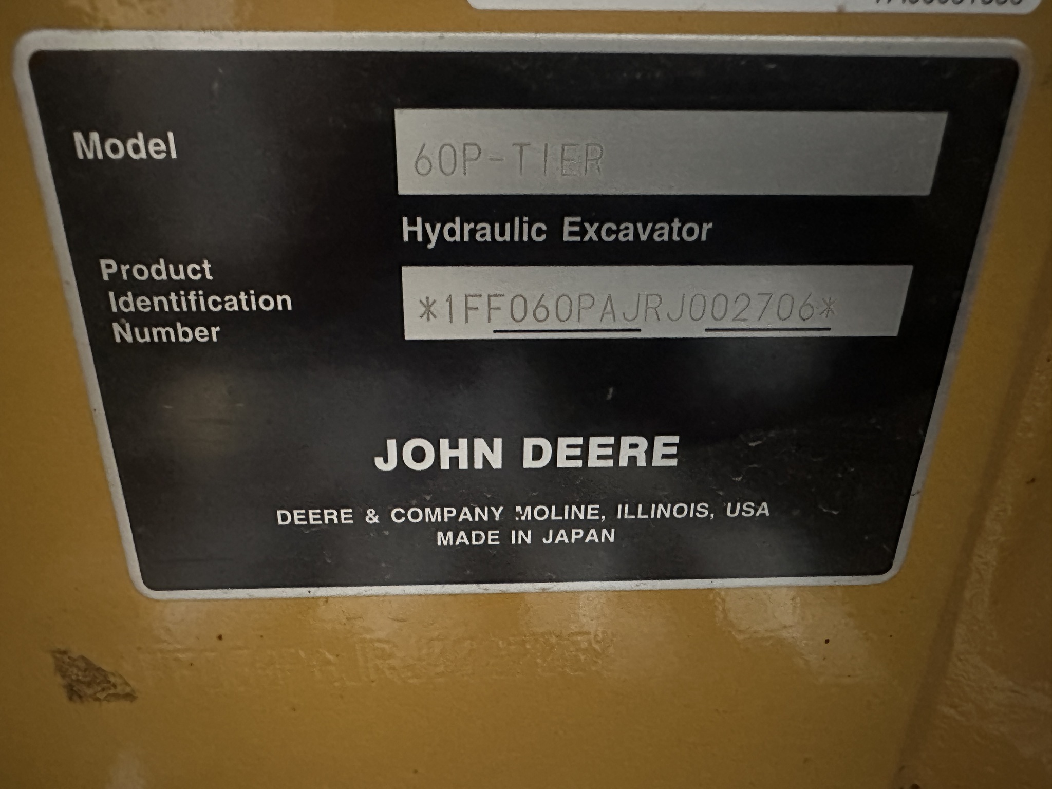 2024 John Deere 60 P Image 11