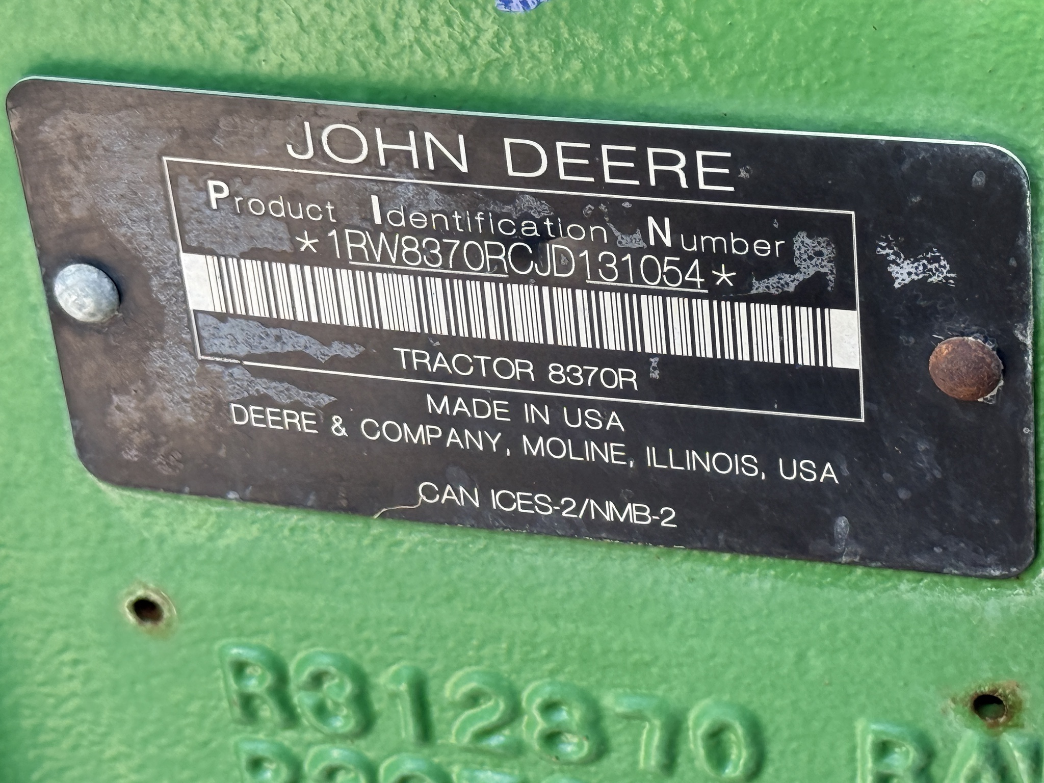 2018 John Deere 8370R Image 48