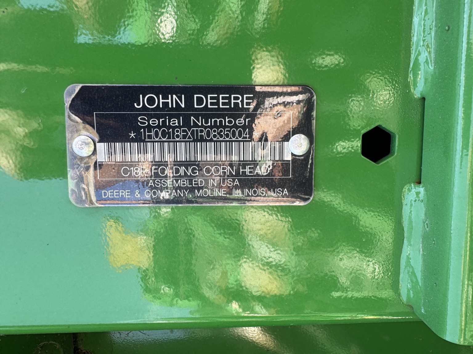  2025 John Deere CF 18 at Heritage Tractor in Pittsburg, KS