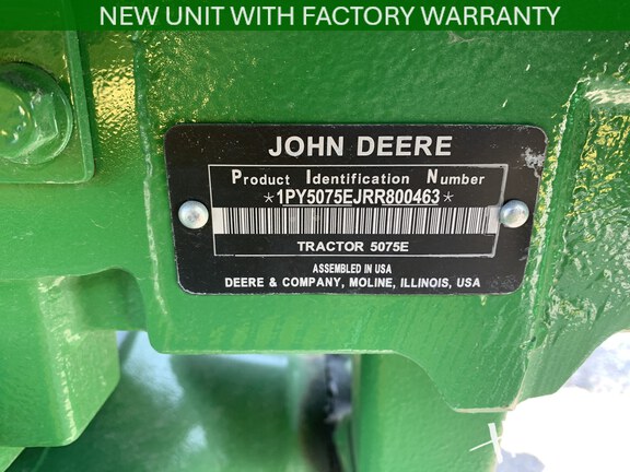 Photo of 2024 John Deere 5075E