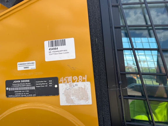 2025 John Deere 334 P